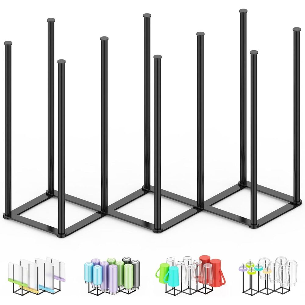 Collapsible Drying Rack -Baby Bottles, Cups, Reusable Bags & More Multi-Function